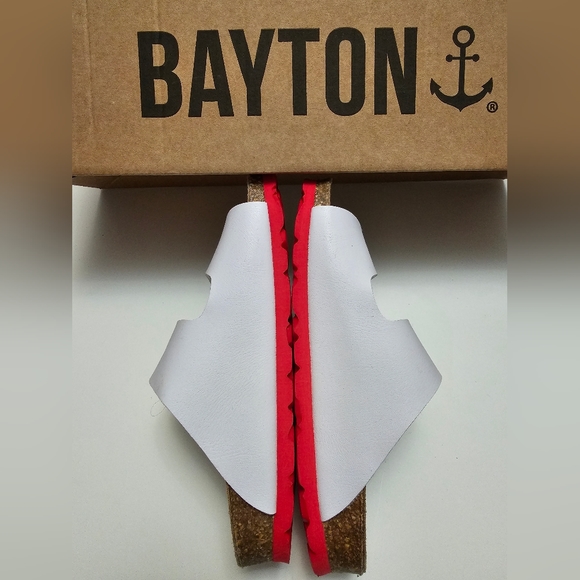 Bayton Atlas Blanc Strap Buckle Sandal White Size 27 Medium 9 US Unisex New - Picture 4 of 8